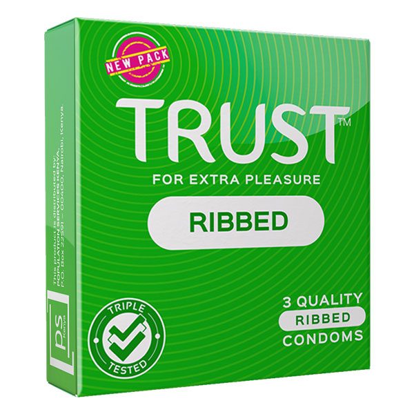 Trust Condoms Ribbed Image