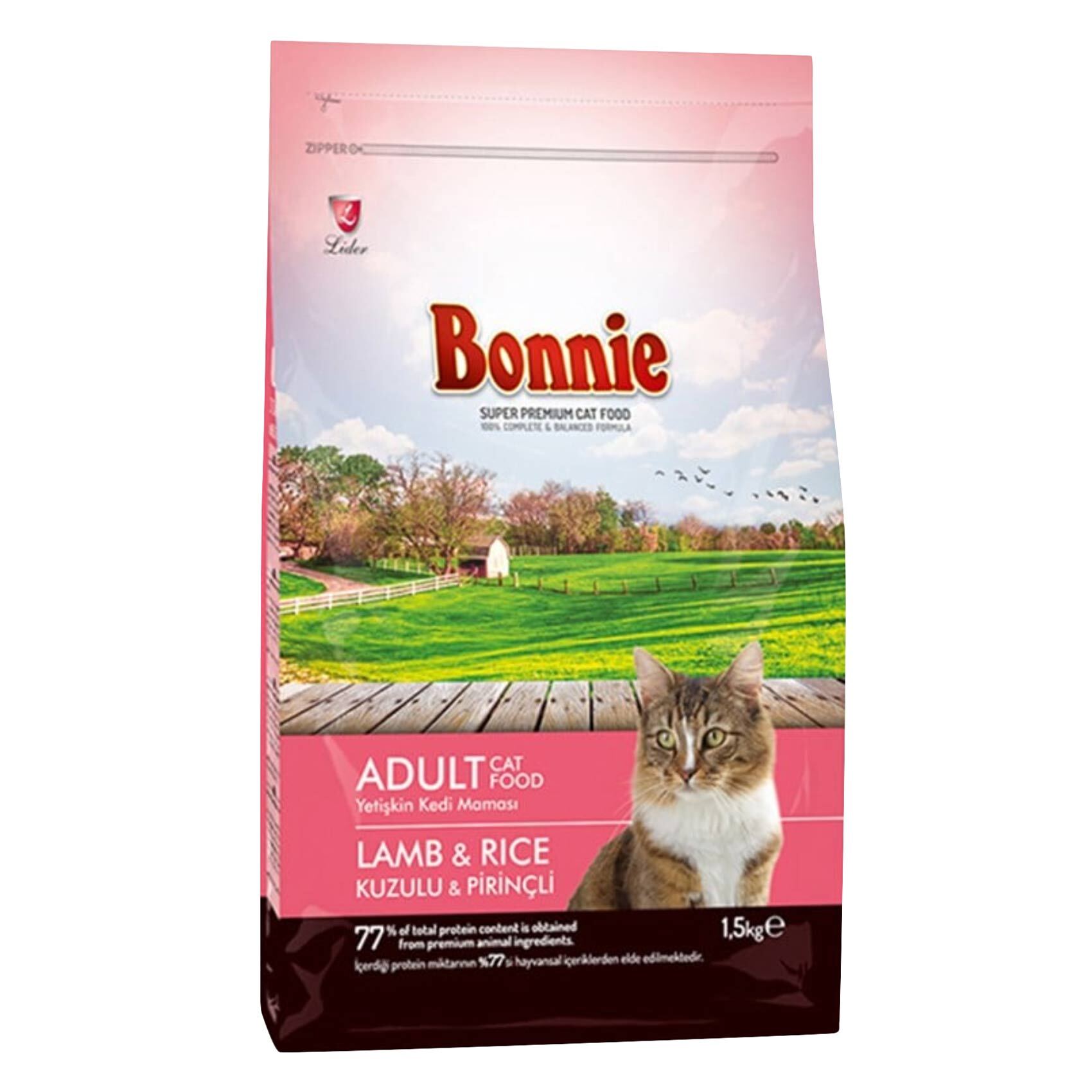 Bonnie lamb & Rice adult cat food Image