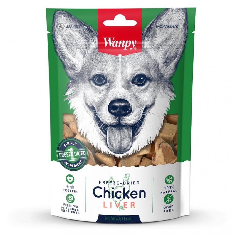 Wanpy Chicken & Liver Dog Food Image